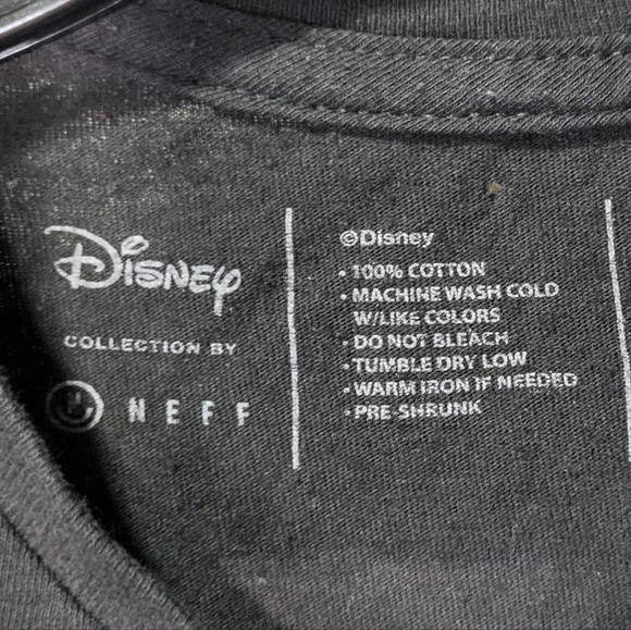 Disney Men's Black Neff Collection Mickey Mouse Short Sleeve T-Shirt Size Medium - Picture 3 of 10